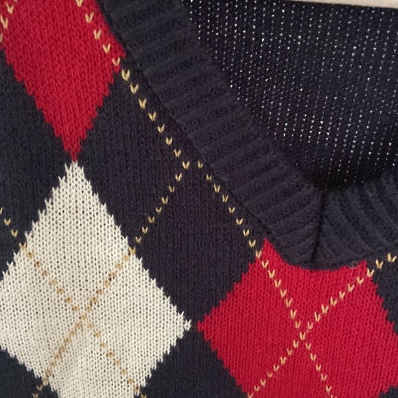 Checkered sweater vest - Picture 4 of 4